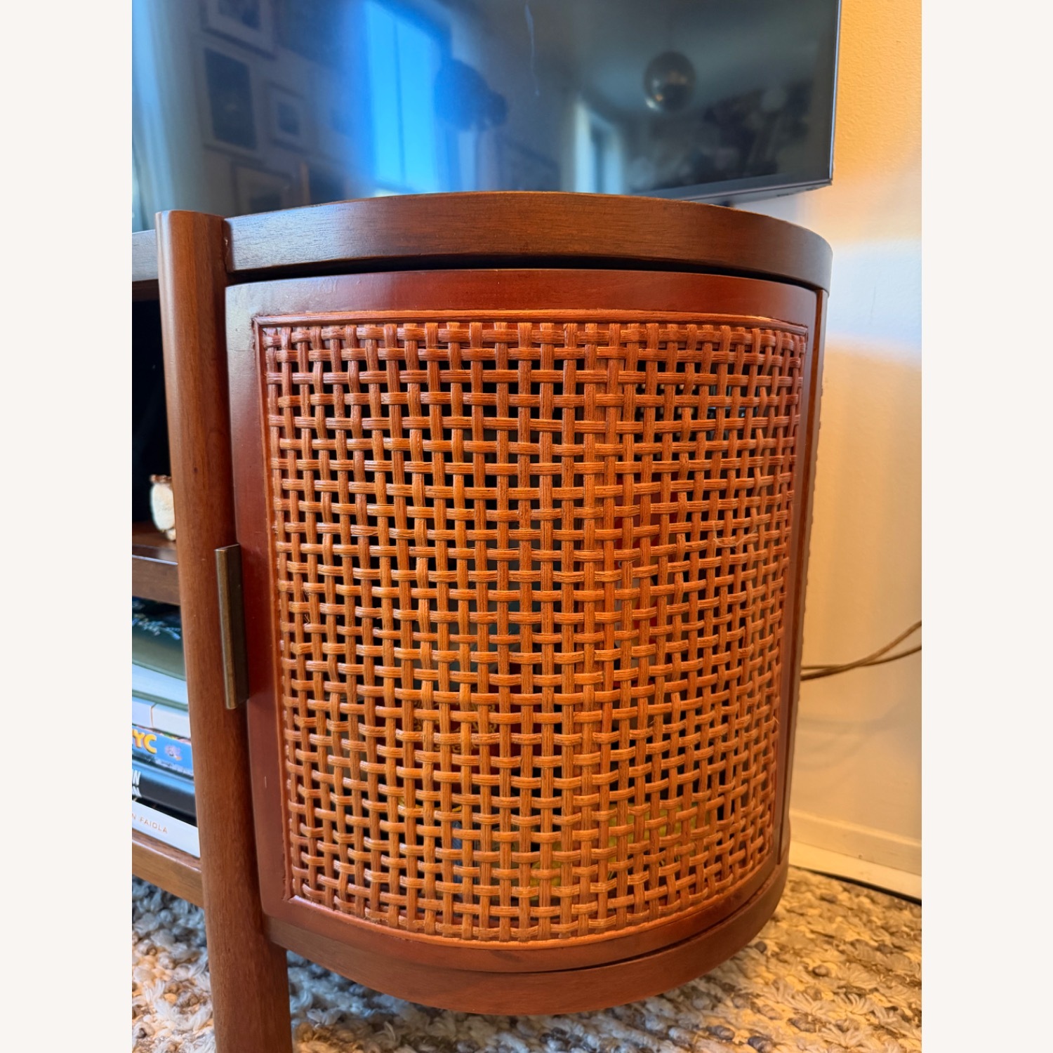 Magnolia Dark Brown Media Storage - image-3