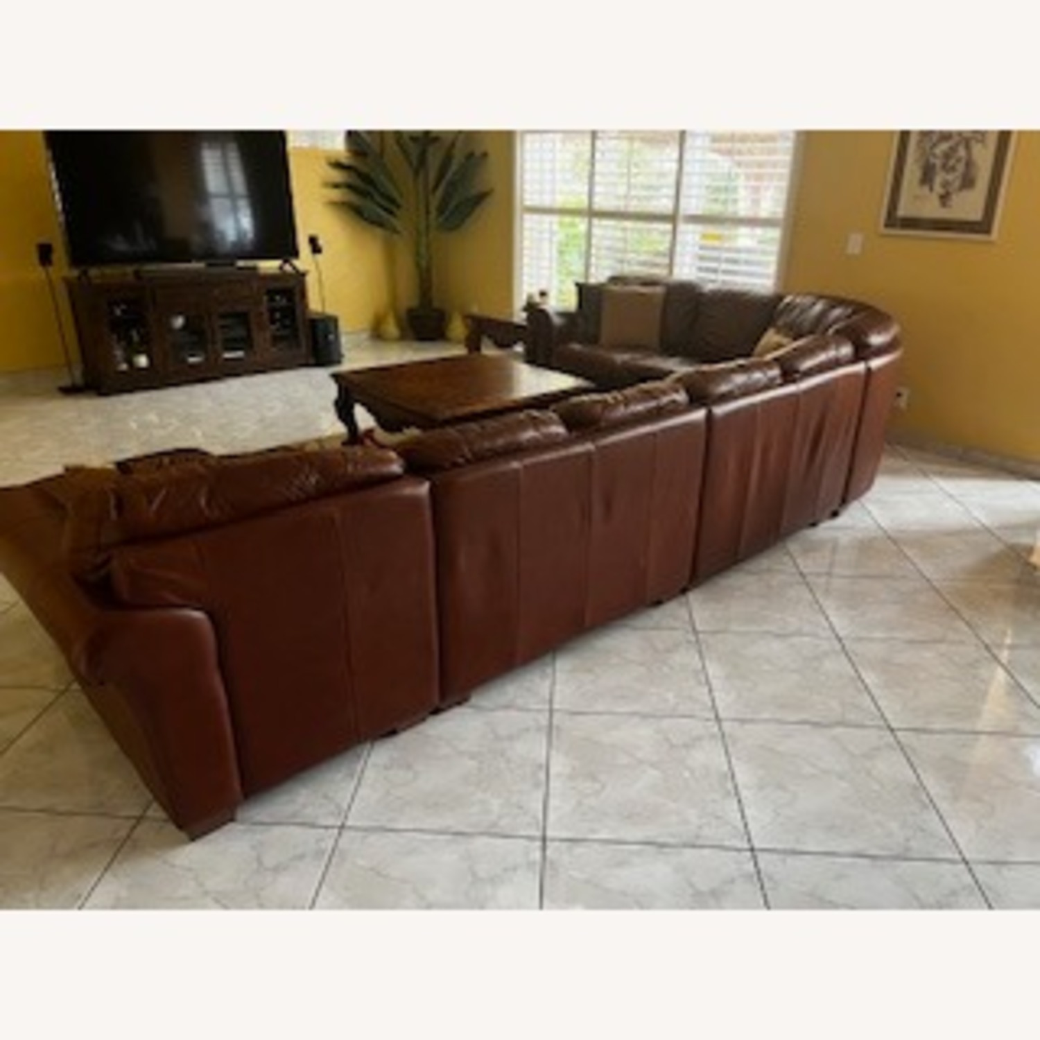 Chateau D'ax Greyson Dark Brown 3+ Piece Sectional - image-1