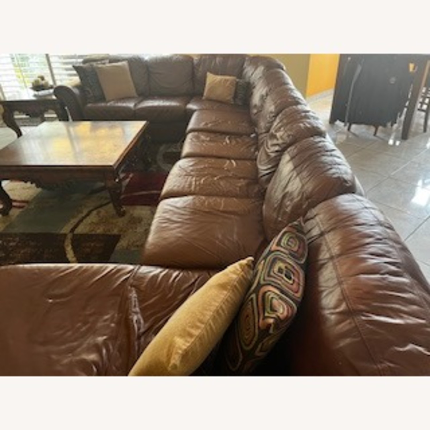 Chateau D'ax Greyson Dark Brown 3+ Piece Sectional - image-2