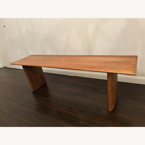 Used West Elm Anton Solid Wood Dining Bench for sale on AptDeco