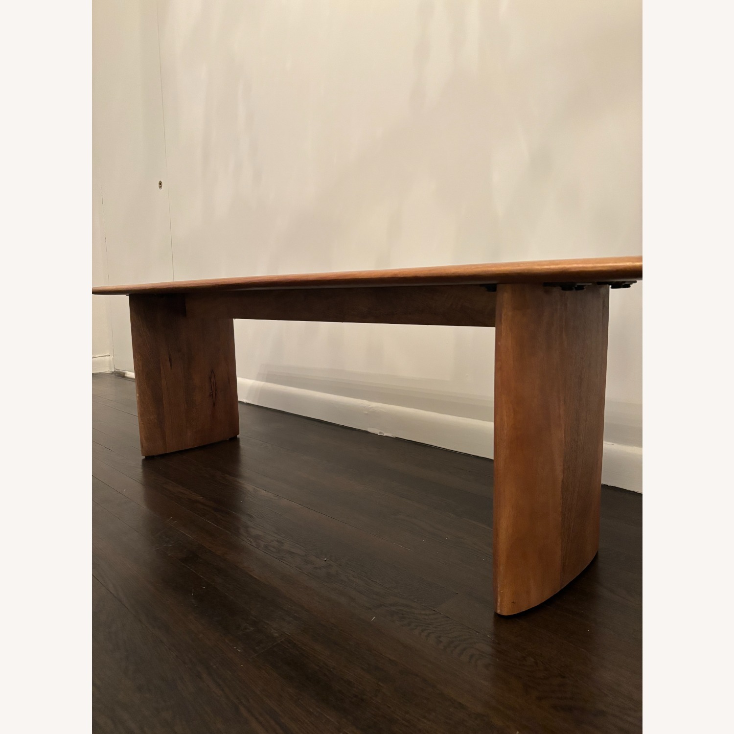 West Elm Anton Solid Wood Dining Bench - image-4