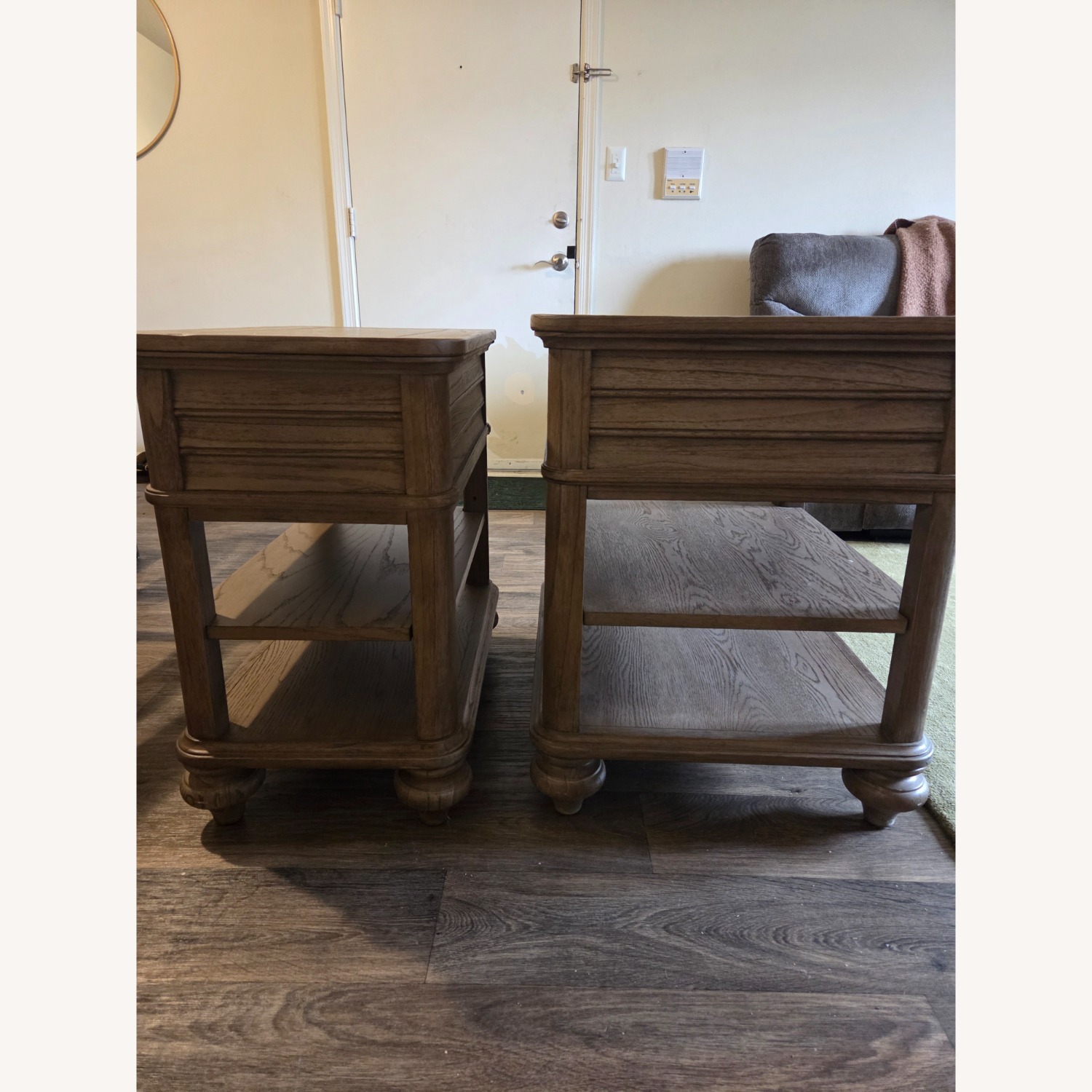 Havertys Solid Wood End Tables - image-2