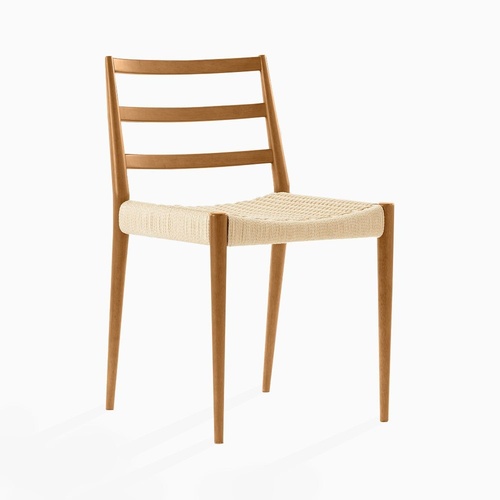 Used West Elm Holland Natural Wood Dining Chairs (Acorn) for sale on AptDeco