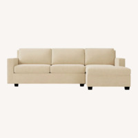 West Elm Light Taupe Henry Sofa Set 14 
