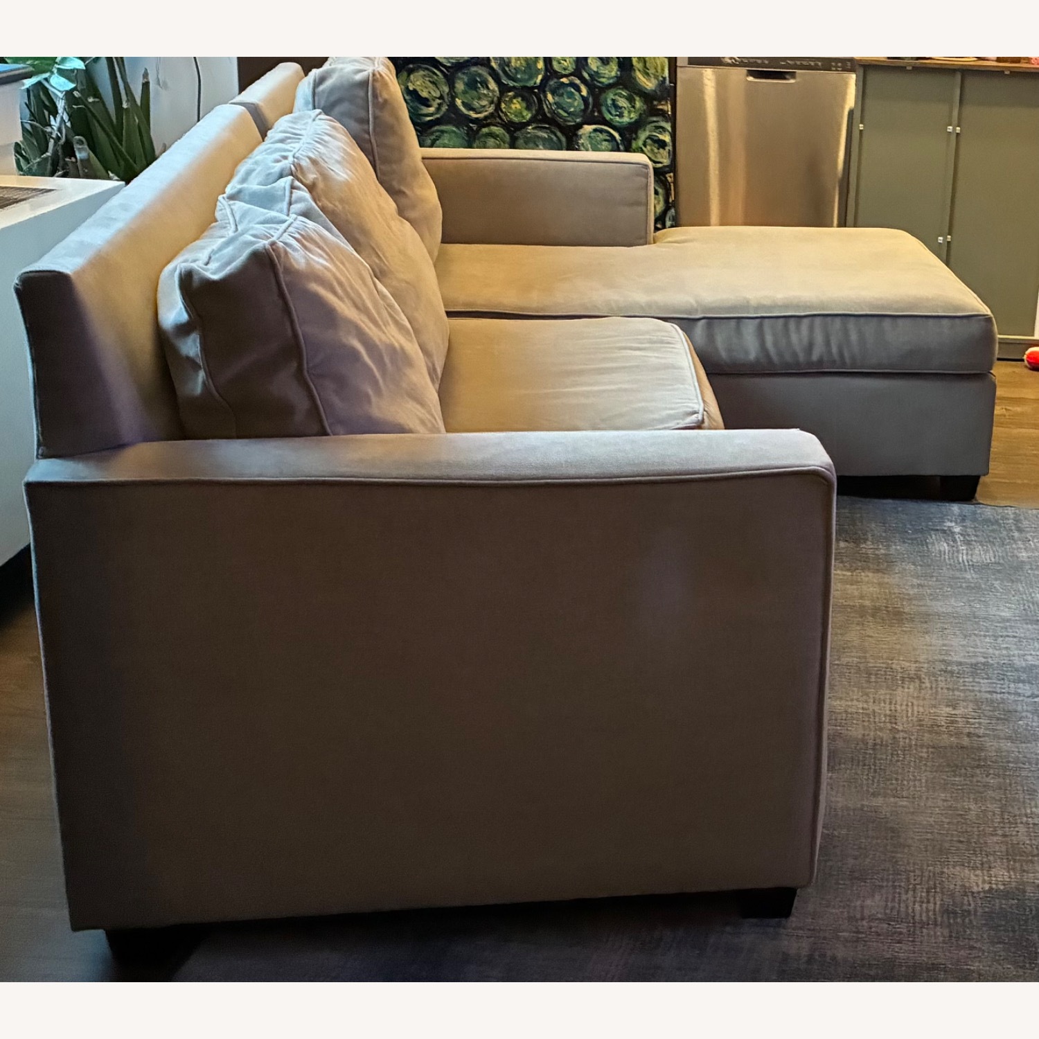 West Elm Light Taupe Henry Sofa Set 14  - image-3