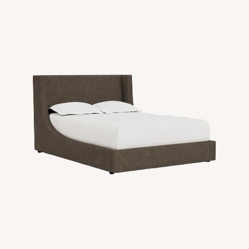Used Room & Board Gray Queen Marlo Storage Bed for sale on AptDeco