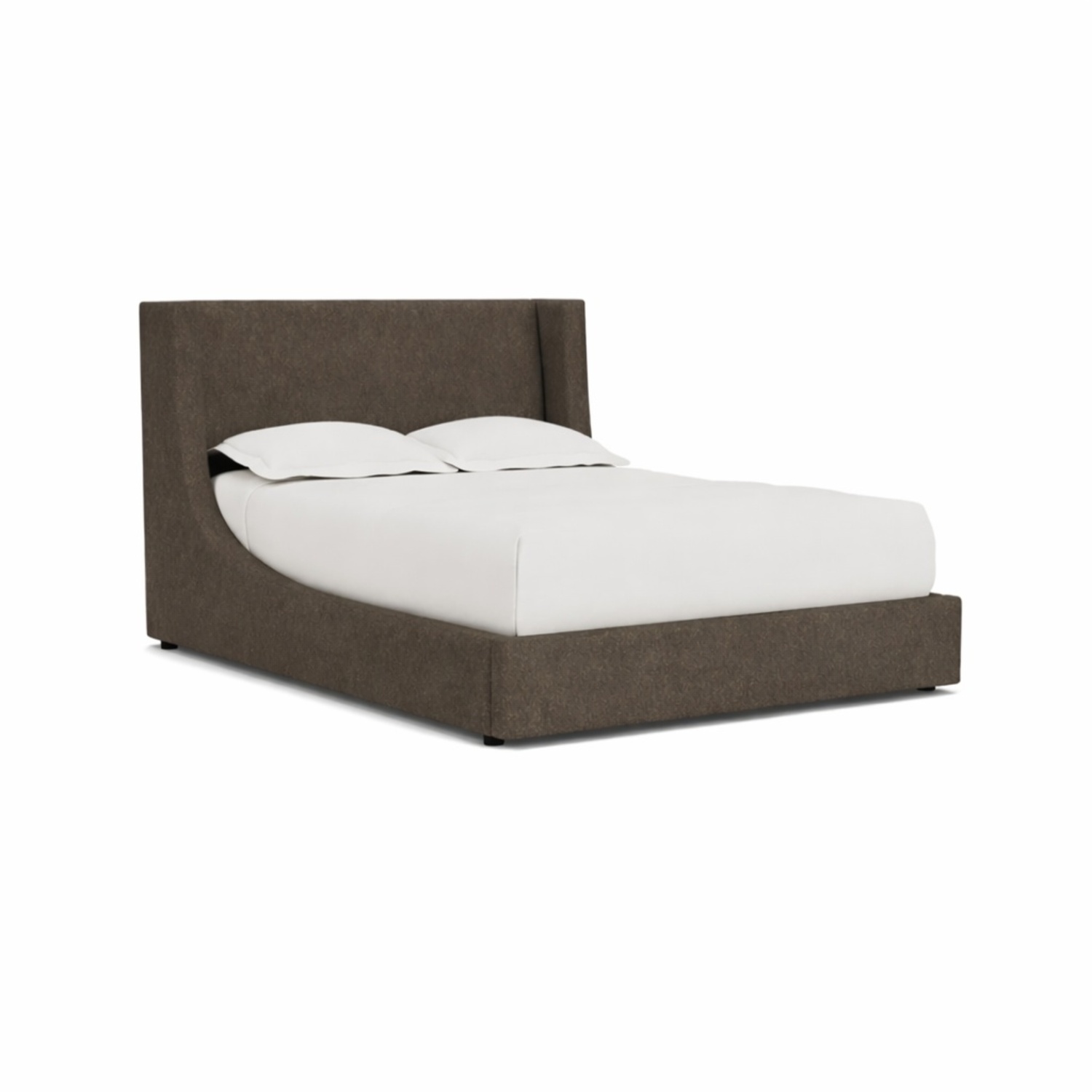 Room & Board Gray Queen Marlo Storage Bed - image-0