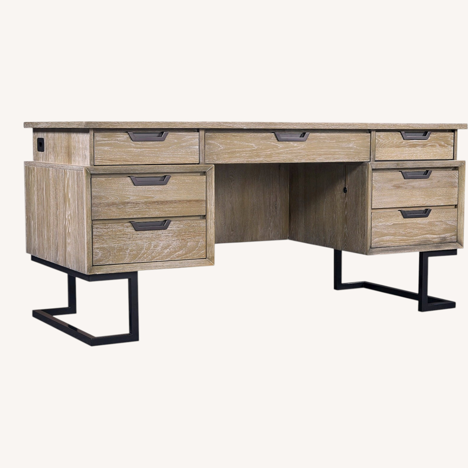 Aspen Home Dark Brown Desk - image-0