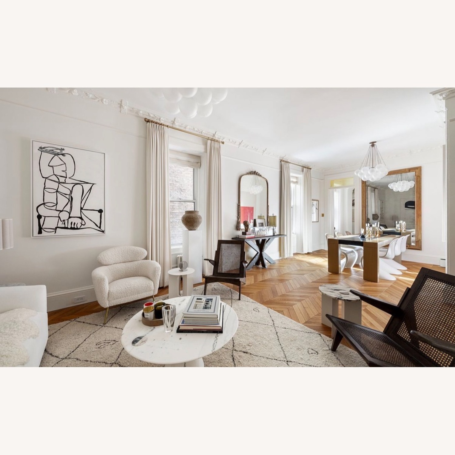 Restoration Hardware  Moroccan Hand-Knotted Wool Rug (8' x 10') - image-3