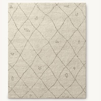 Restoration Hardware Moroccan Hand-Knotted Wool Rug (8' x 10')