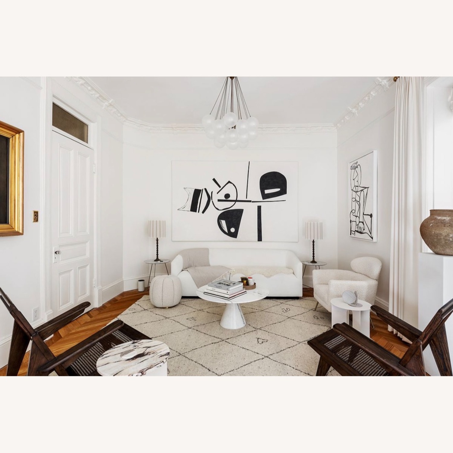 Restoration Hardware  Moroccan Hand-Knotted Wool Rug (8' x 10') - image-2