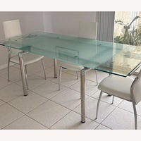 China Furniture & Arts Silver Dining Table