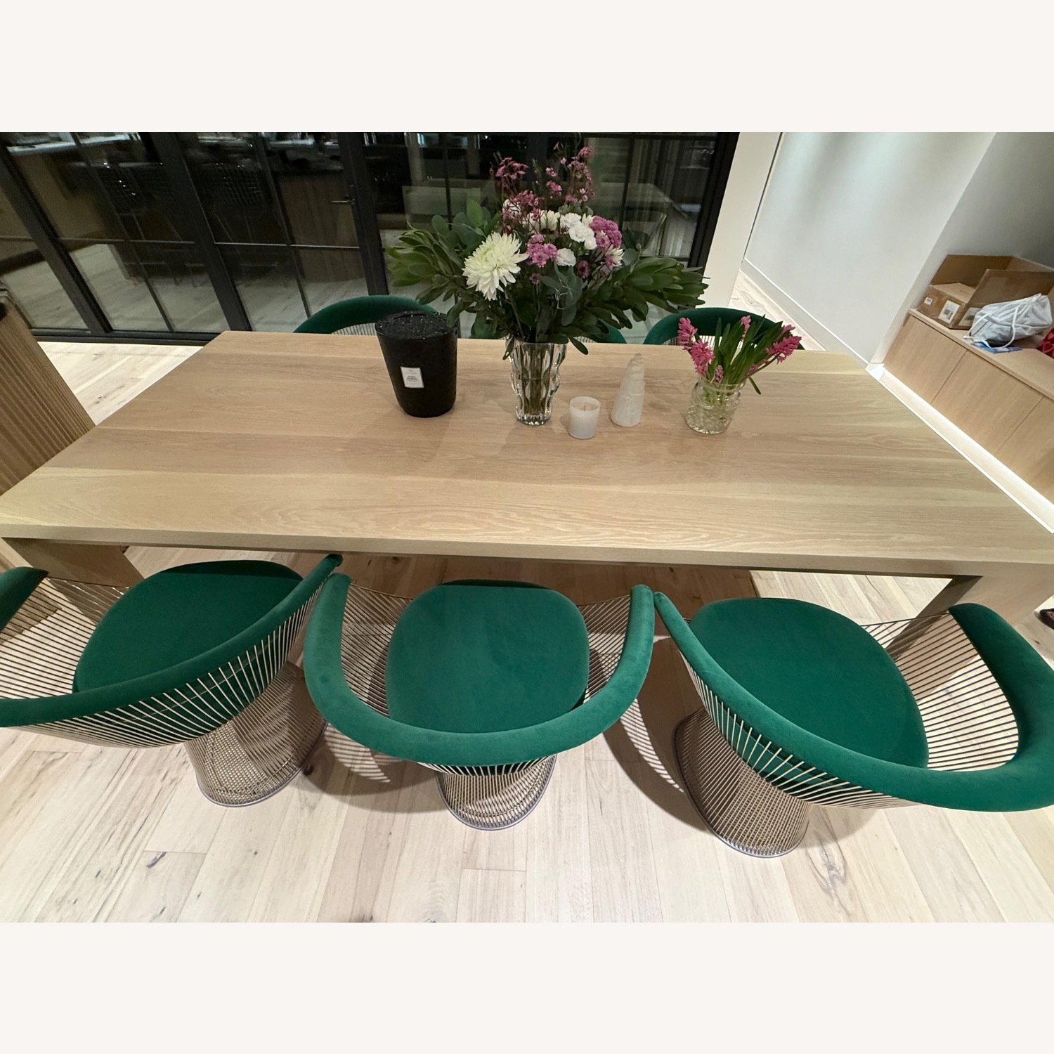 Solid White Oak Dining Table - image-4