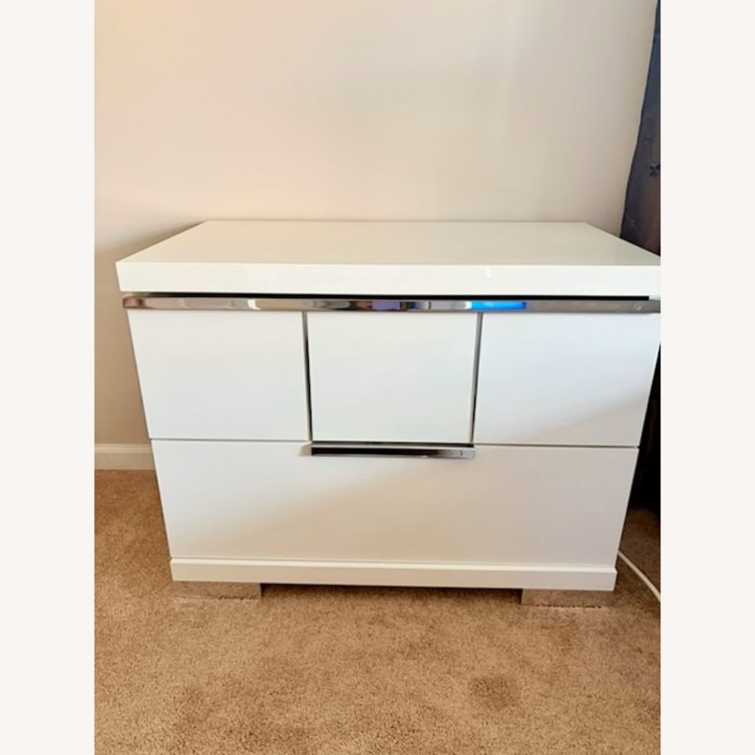 Dania Furniture Asti White Wood Sideboard - image-4