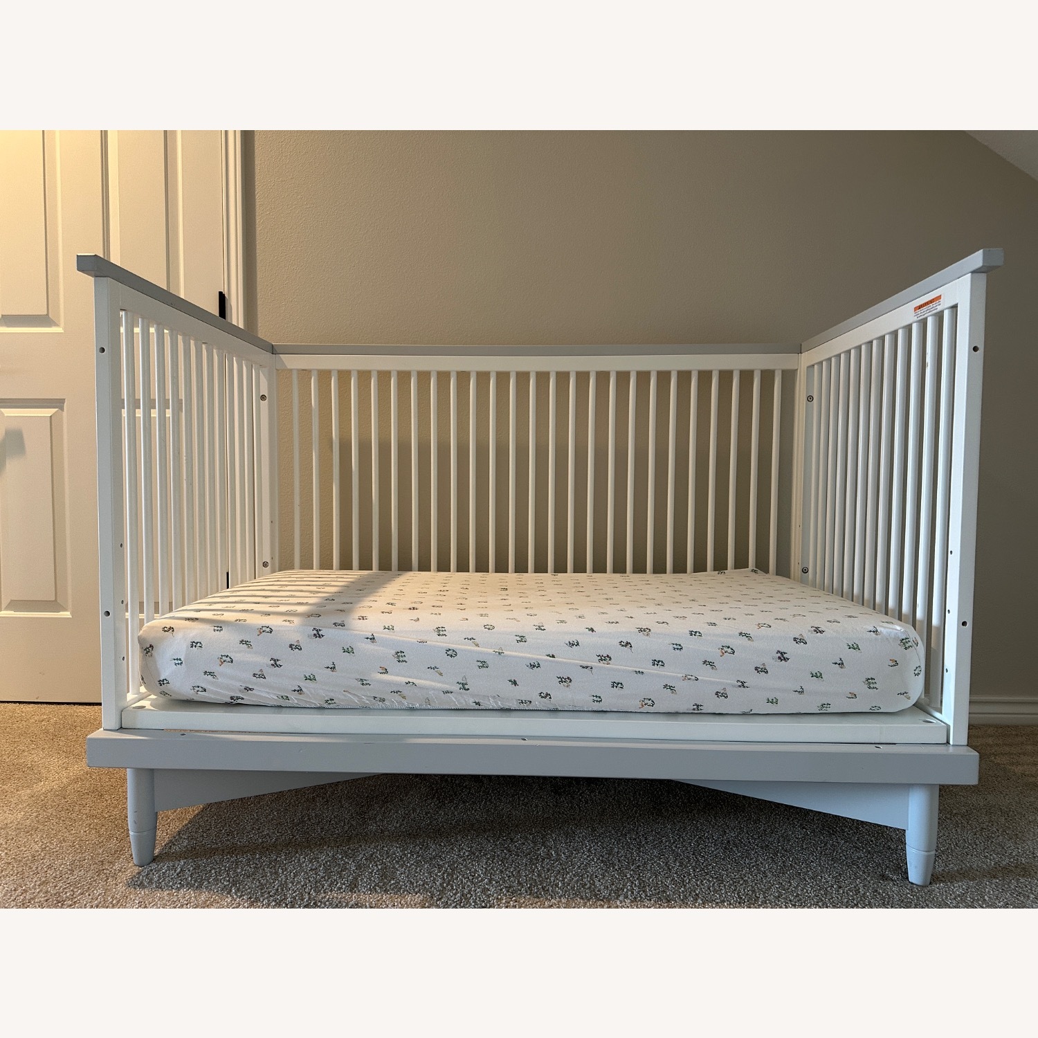 DucDuc Soho White Wood Crib - image-4