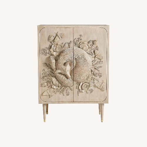 Used Anthropologie Land And Sky Natural Wood Dresser for sale on AptDeco