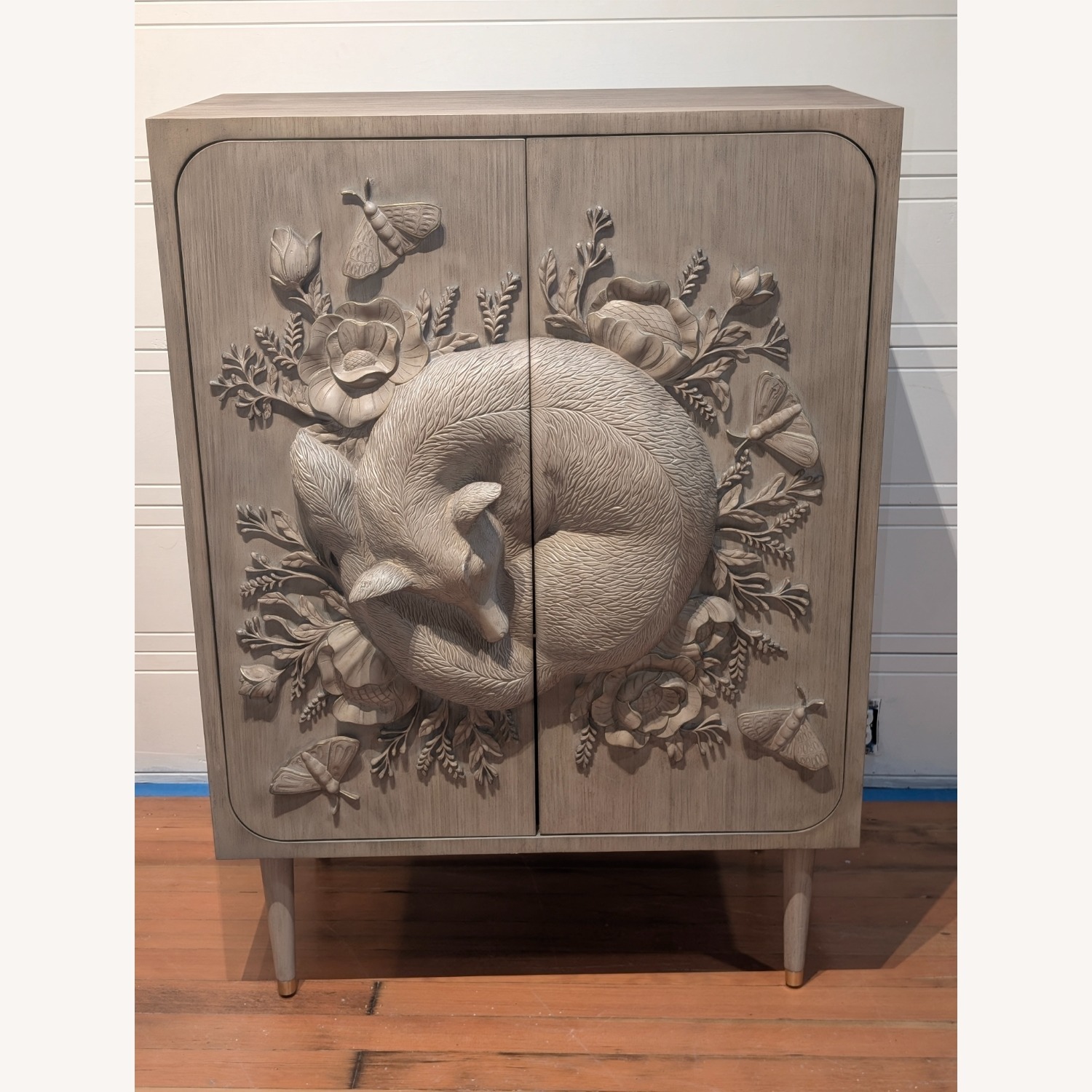 Anthropologie Land And Sky Natural Wood Dresser - image-1