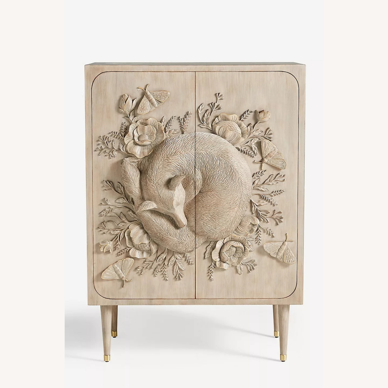 Anthropologie Land And Sky Natural Wood Dresser - image-0