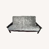 Wayfair Light Gray Fabric Futon