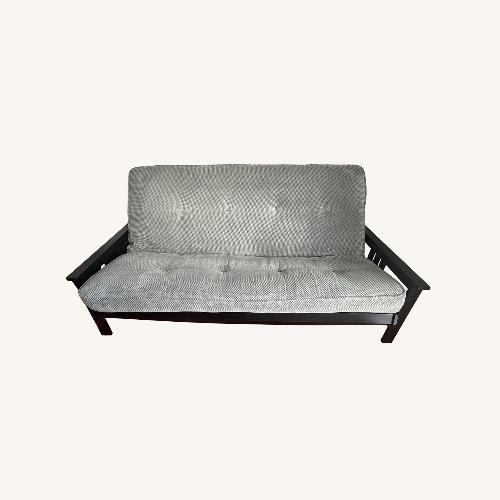 Used Wayfair Light Gray Fabric Futon for sale on AptDeco