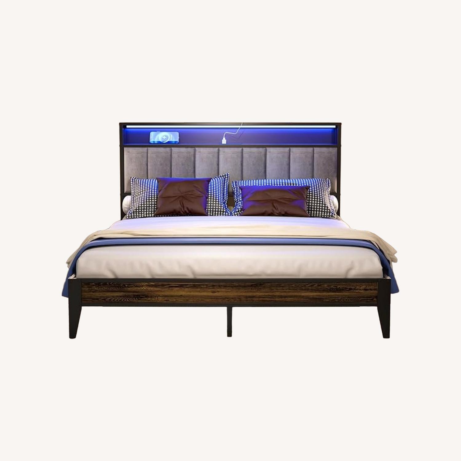 Queen Bed Frame - image-0