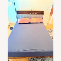 Lucid White Queen Bed