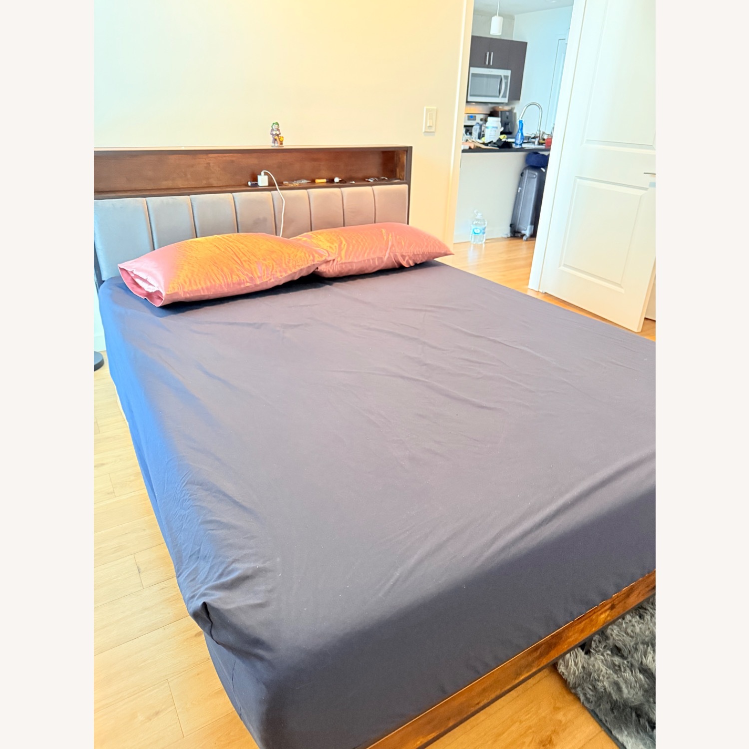 Lucid White Queen Bed - image-2