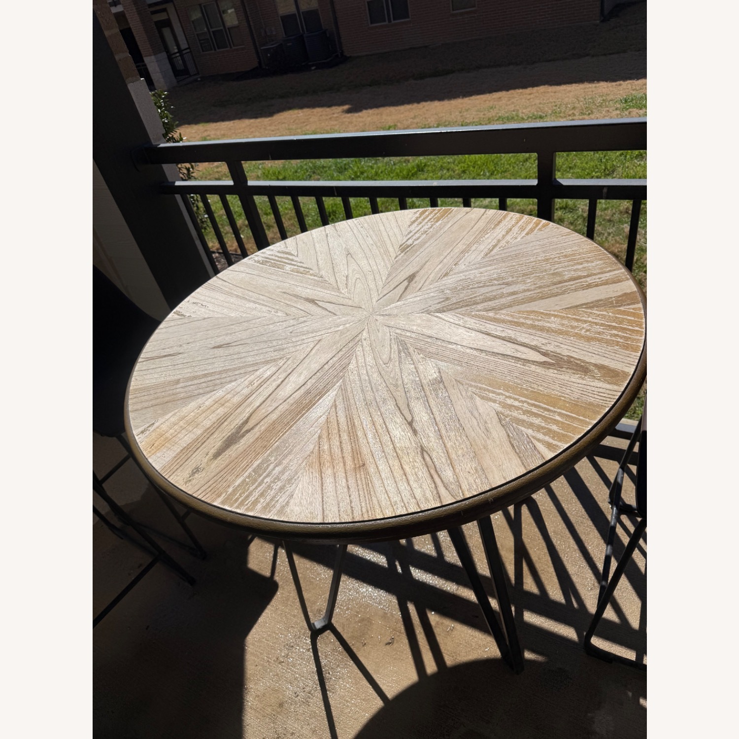 Ashley Furniture Light Brown Wood Dining Set - image-2