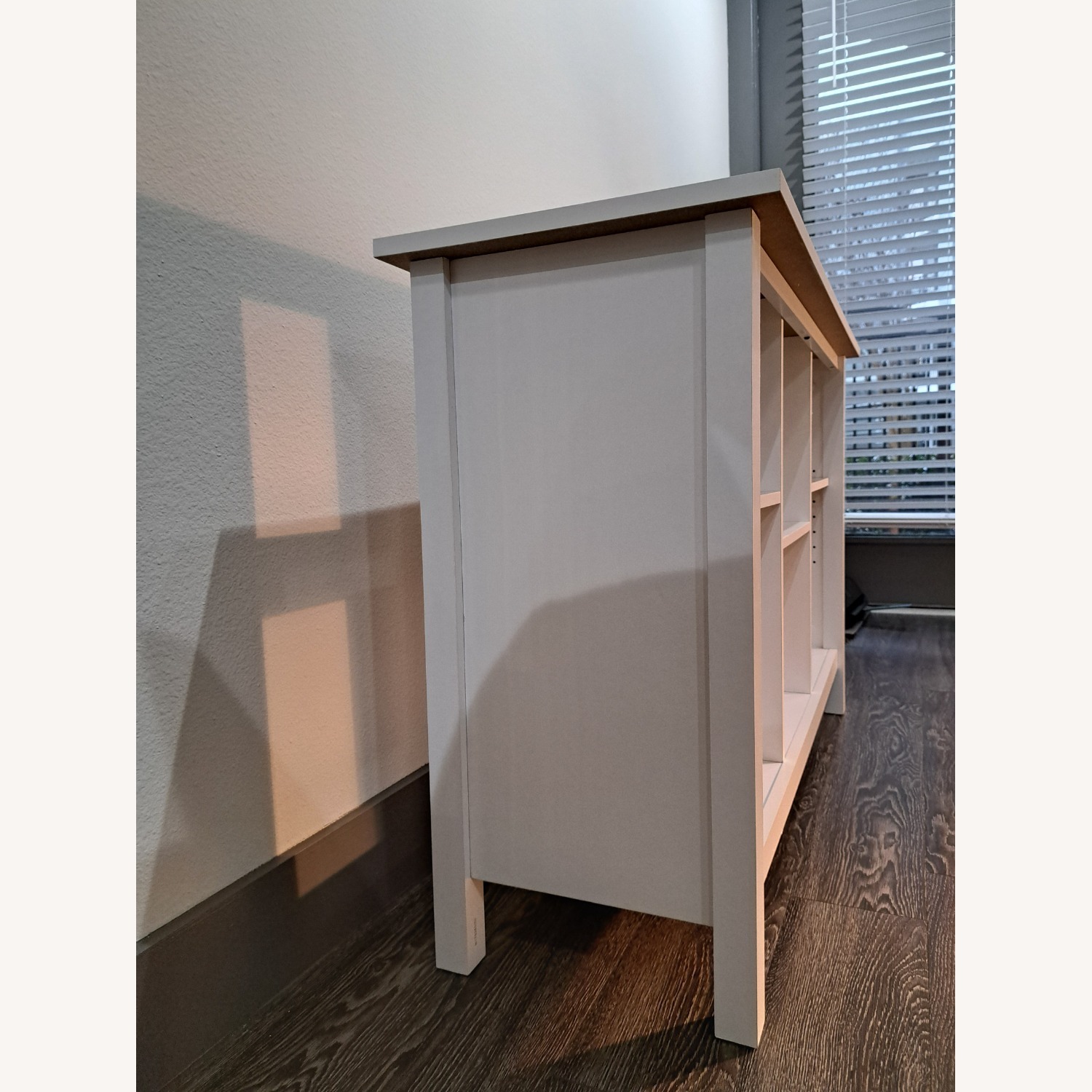 Broadview White 6-cubicle Bookcase - image-1