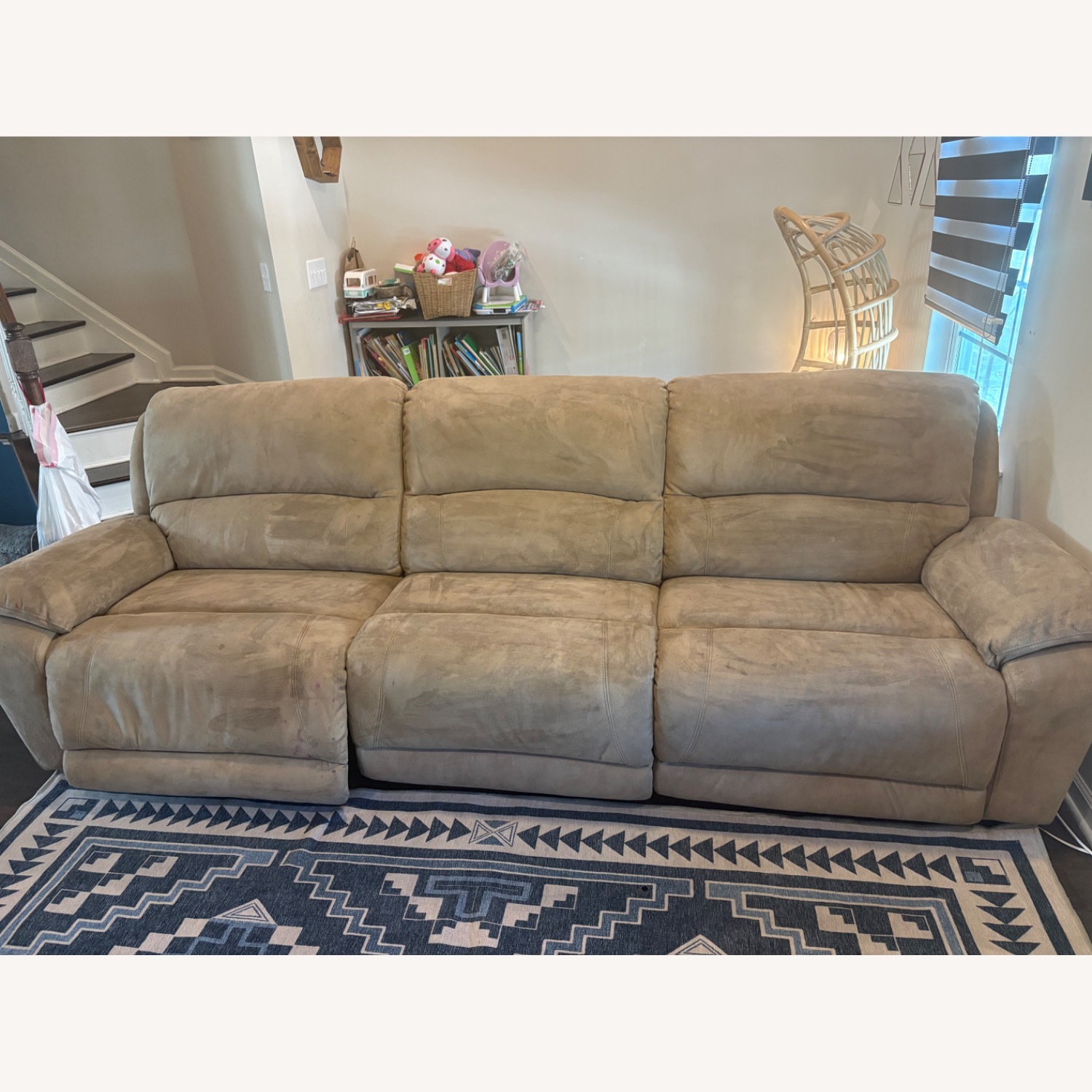 Raymour & Flanigan Natural 3+ Piece Sectional - image-6