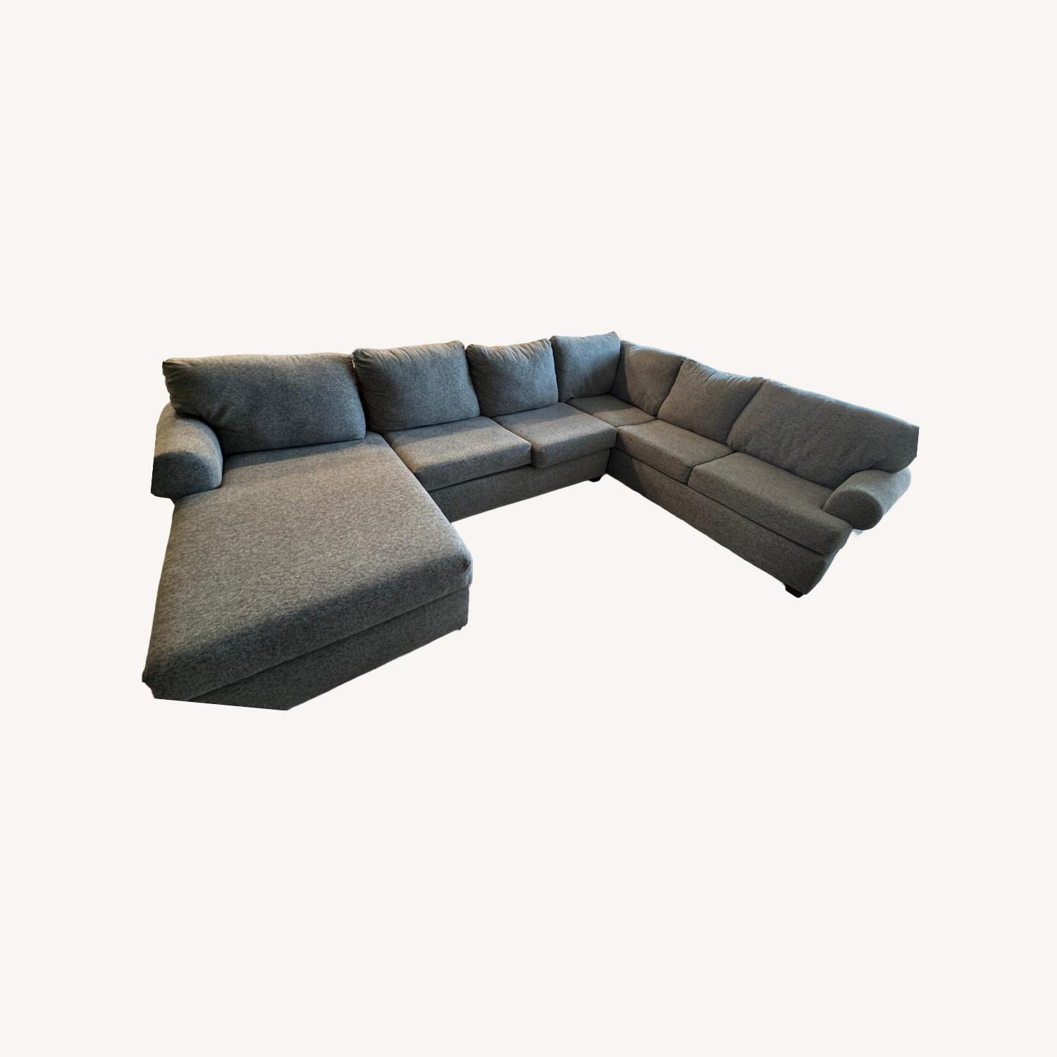 Large Sectional Couch - image-0
