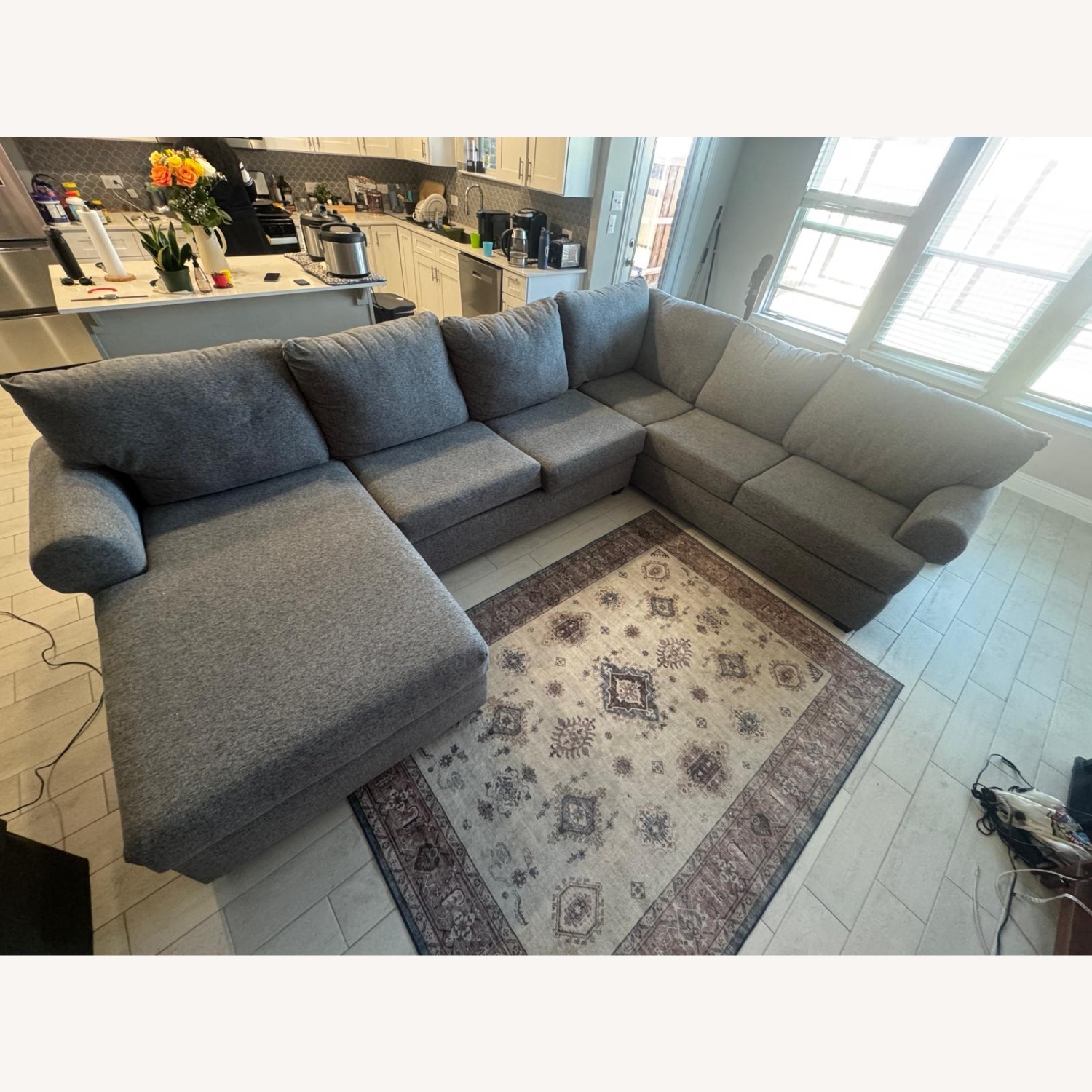 Large Sectional Couch - image-6