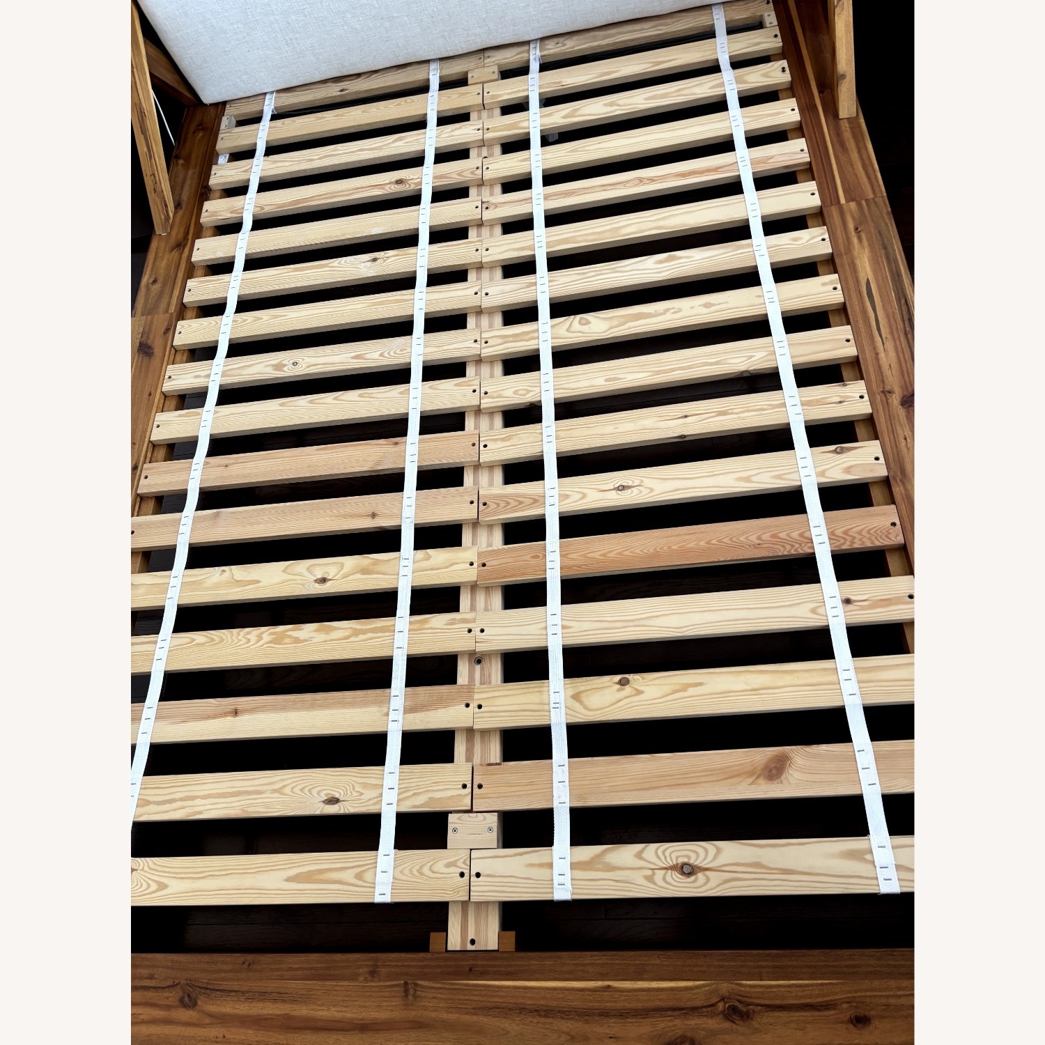 CB2 Drommen Bed Queen Natural Wood Queen Bed - image-4