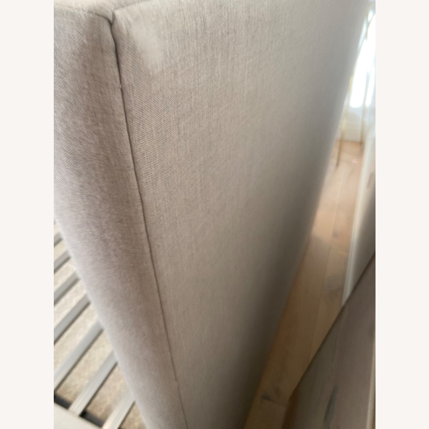 Room & Board Jasper Light Gray Fabric Queen Bed - image-5