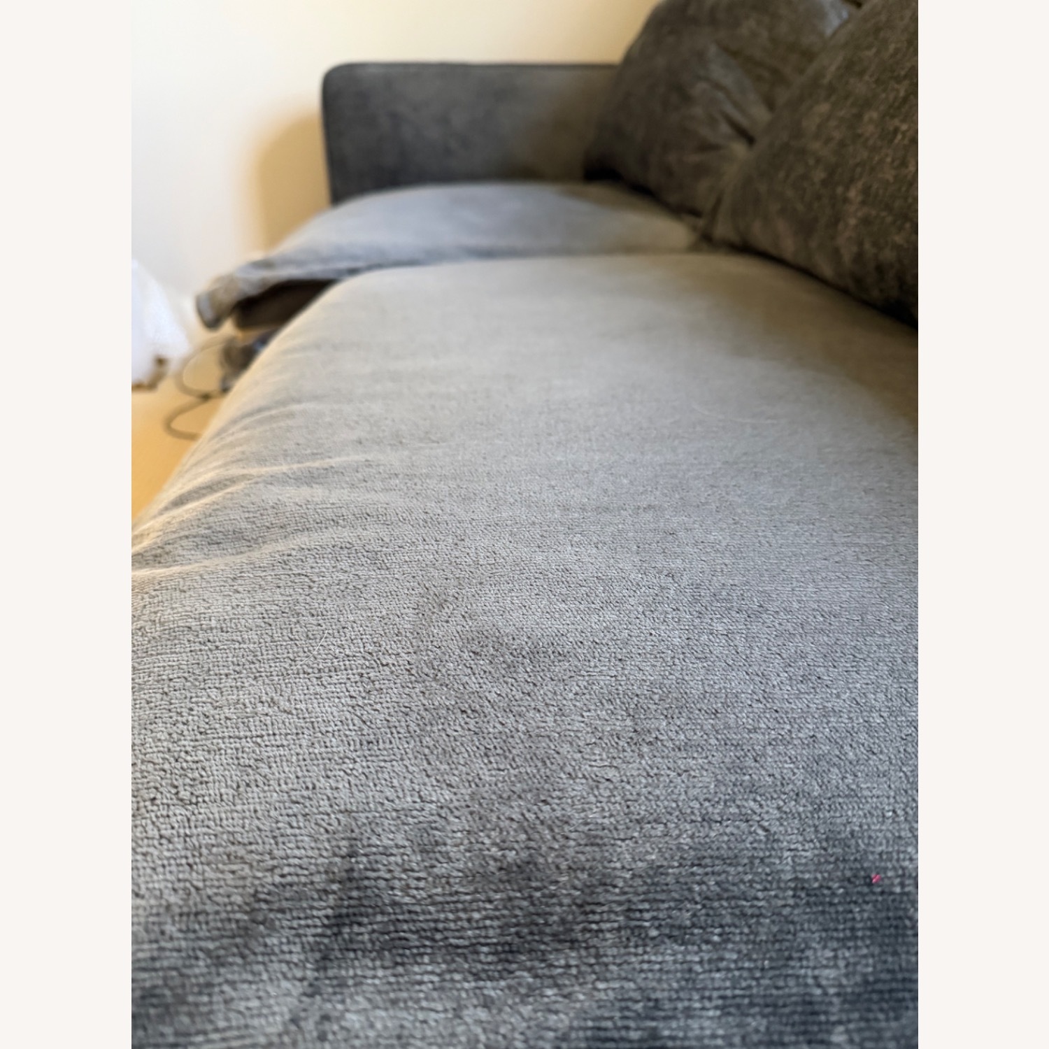 Homebody Dark Gray Velvet 3 Seat Sofa w/2 Recliner - image-4