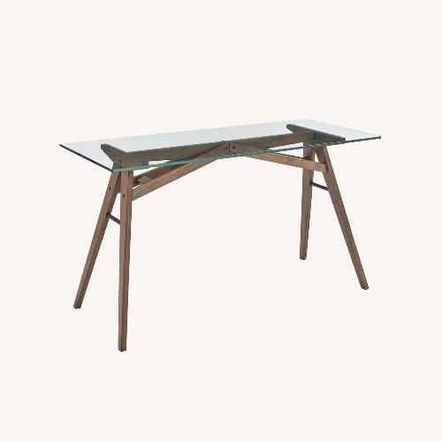 Used Modway Glass Top Office Desk for sale on AptDeco