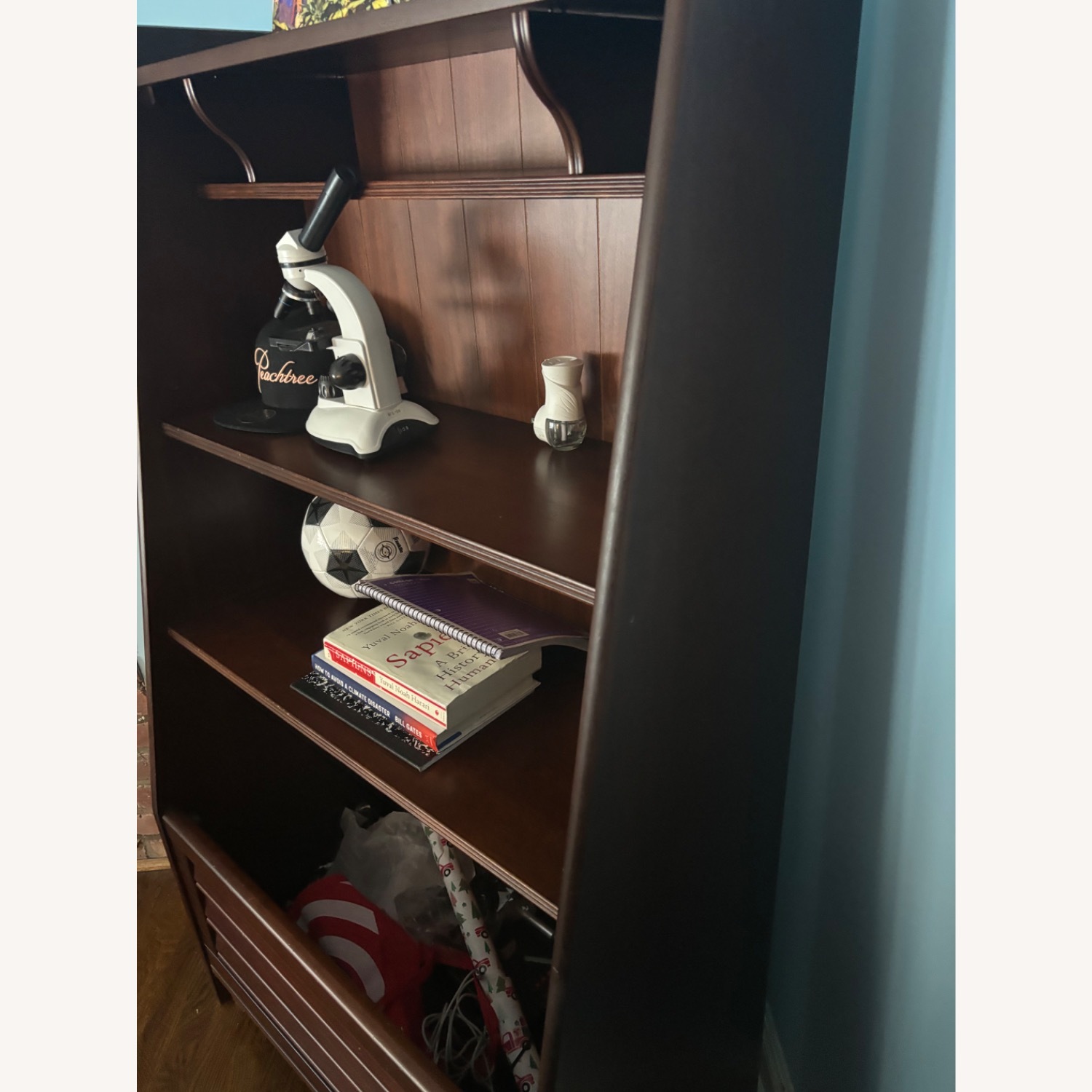 Pottery Barn Kids Dark Brown Bookcase - image-1