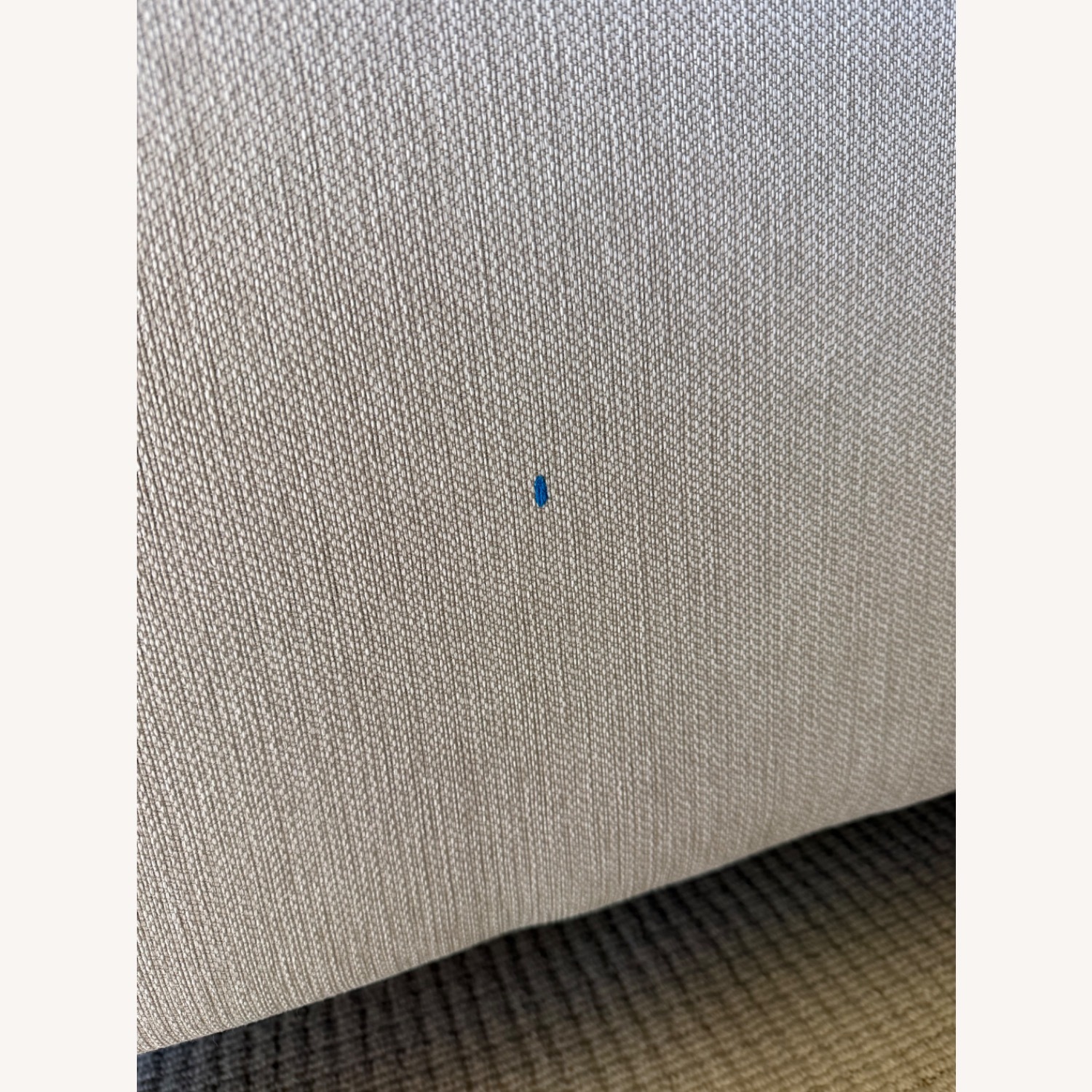 Fusion Light Gray Fabric Armchair - image-3