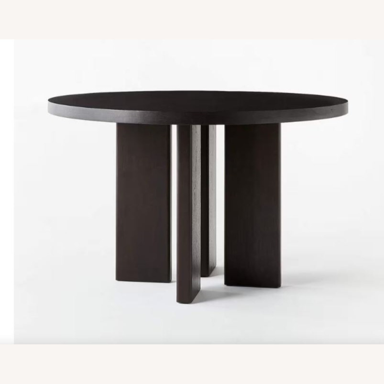 CB2 Shadow Blackened Wood Dining Table  - image-2