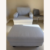 Gray Fusion Furniture Ottoman 