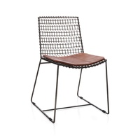 Crate and Barrel Metal Dining Chairs