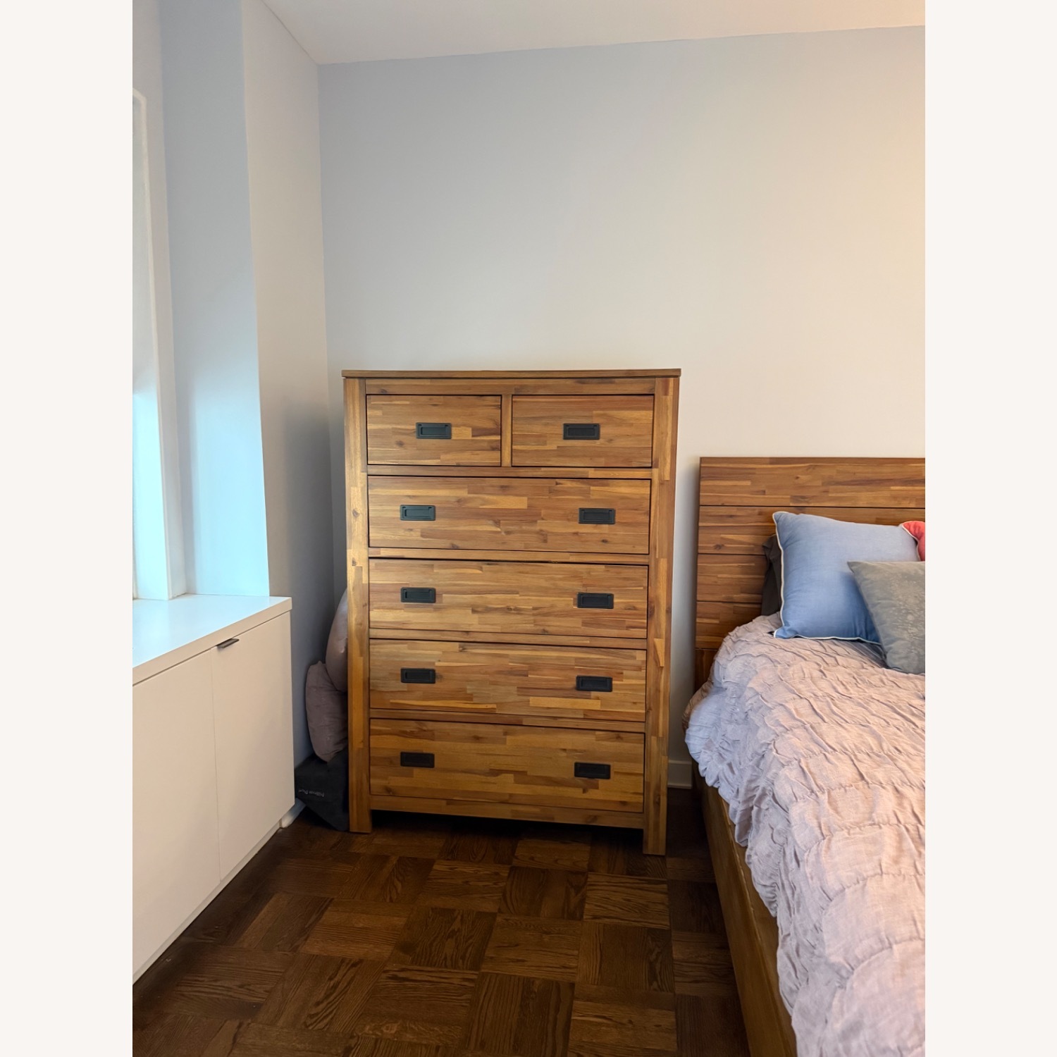 Macy's Dark Brown Wood Dresser - image-2