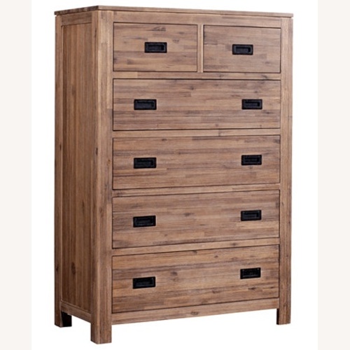 Used Macy's Dark Brown Wood Dresser for sale on AptDeco