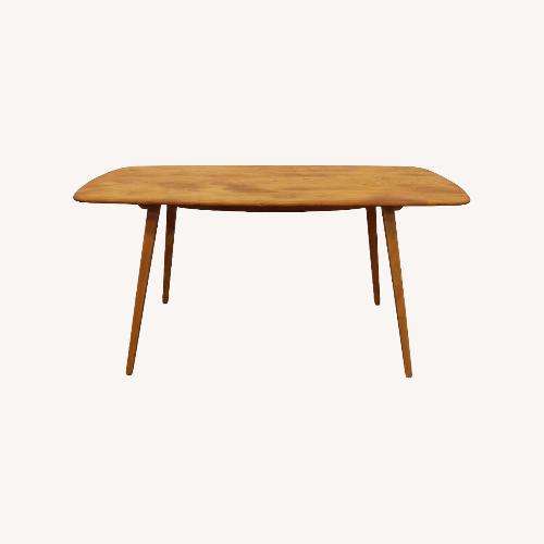 Used Vintage Ercol Plank Dining Table for sale on AptDeco
