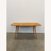 Vintage Ercol Plank Dining Table