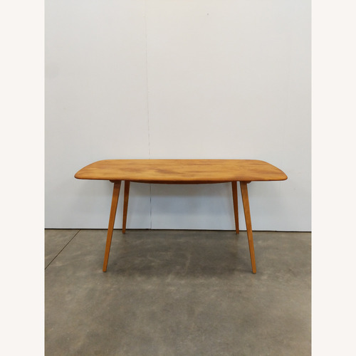 Used Vintage Ercol Plank Dining Table for sale on AptDeco