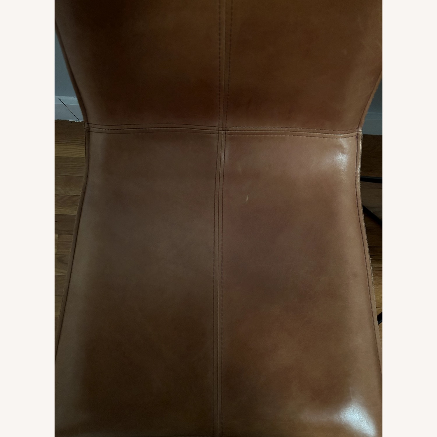 West Elm Slope Leather Dining Chair - image-7