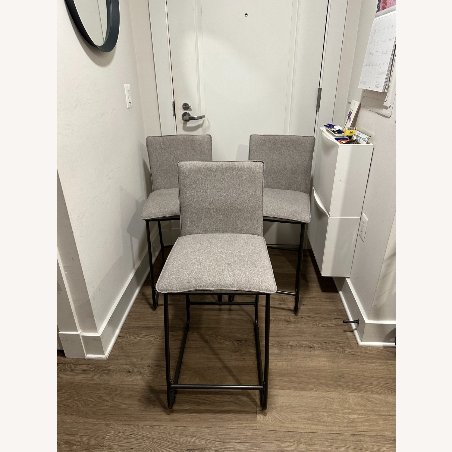 Target Room Essentials™ Light Gray Stools - image-4
