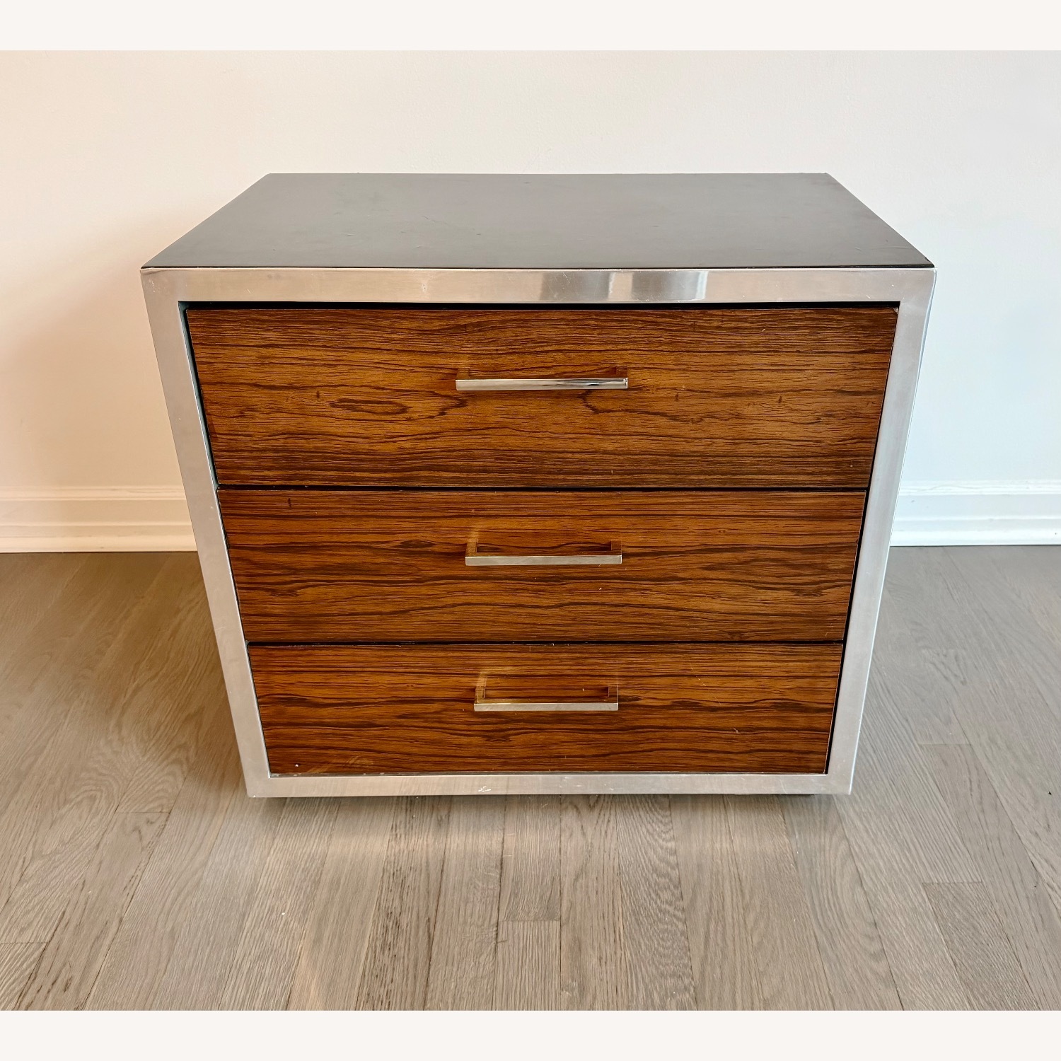 John Stuart Attributed Vintage Nightstand - image-1