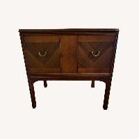 Vintage/Antique Dark Brown Wood Sideboard